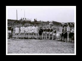 Historische Spielaufstellung